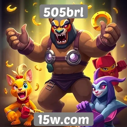 Explorando a biblioteca de jogos do site 505brl